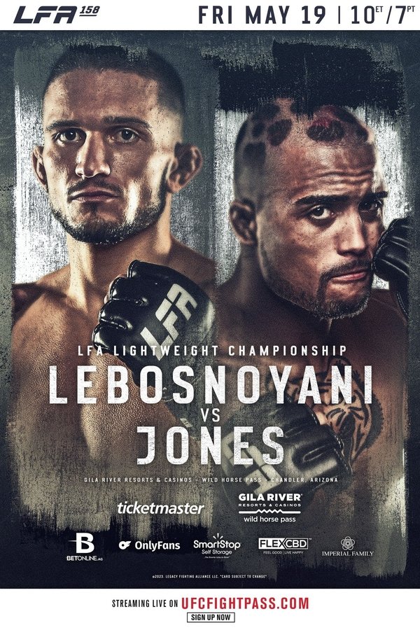LFA 158: Jones Vs. Lebosnoyani