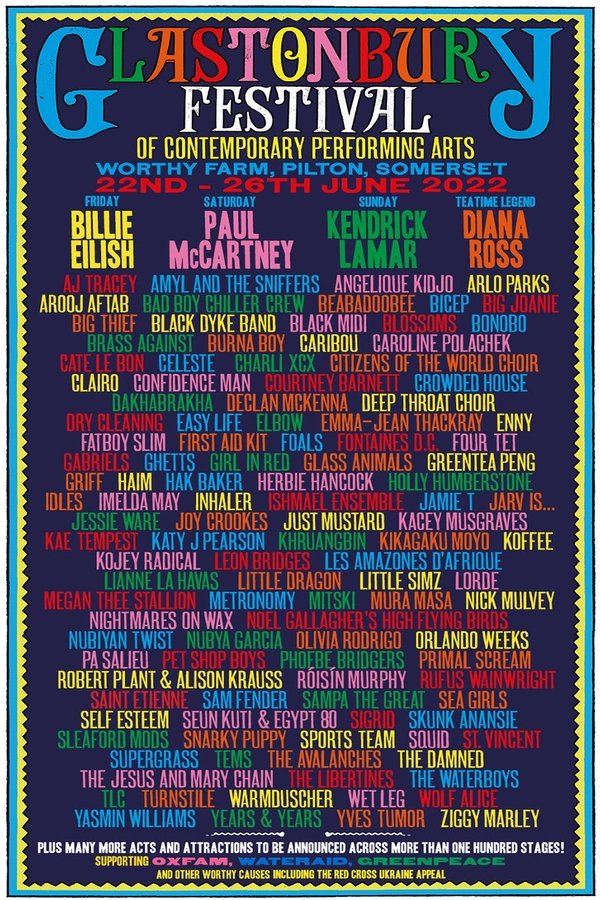 Best Of Glastonbury 2022