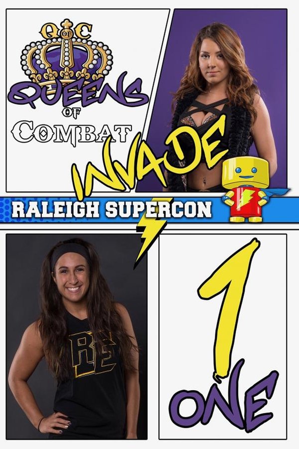 Queens Of Combat Invade Supercon Night 1
