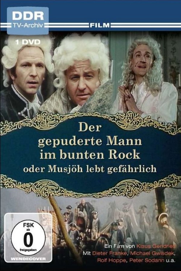 Der Gepuderte Mann Im Bunten Rock