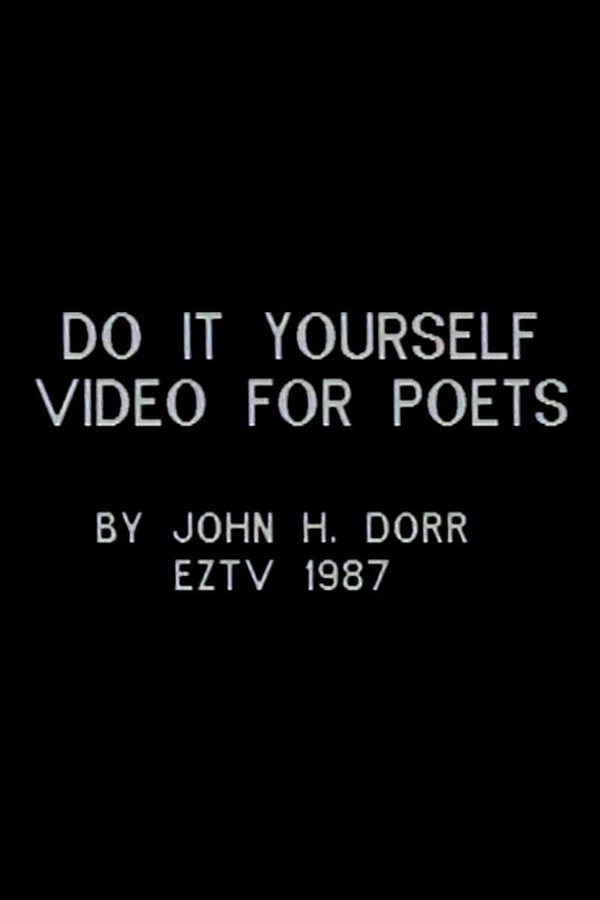 Do It Yourself Video For Poets