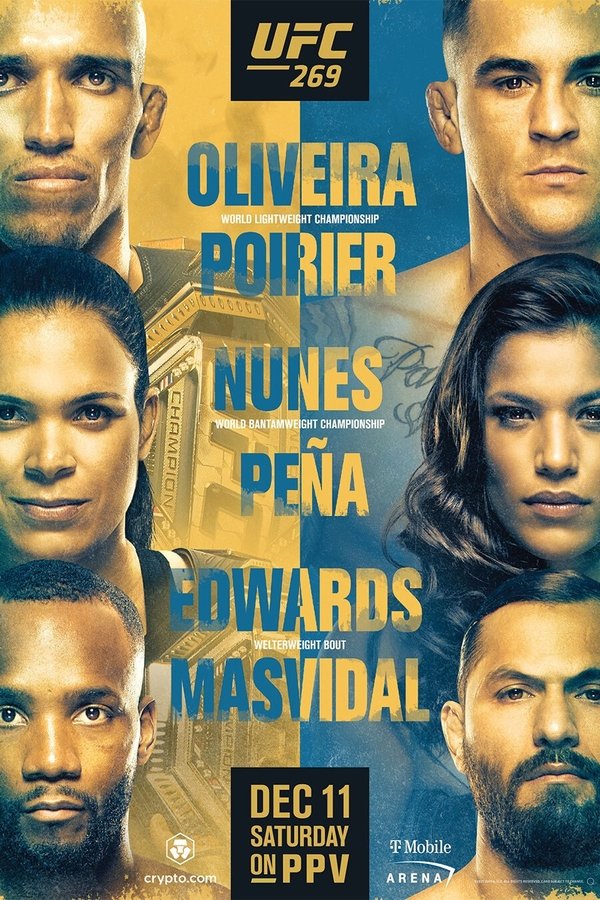 UFC 269: Oliveira Vs. Poirier