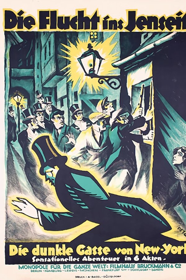 Die Flucht Ins Jenseits Oder: Die Dunkle Gasse Von New York