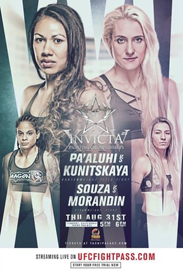 Invicta FC 25: Kunitskaya Vs. Pa'aluhi
