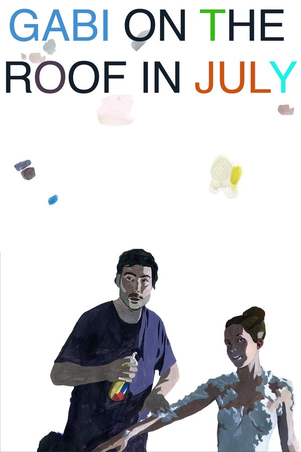 Gabi On The Roof In July