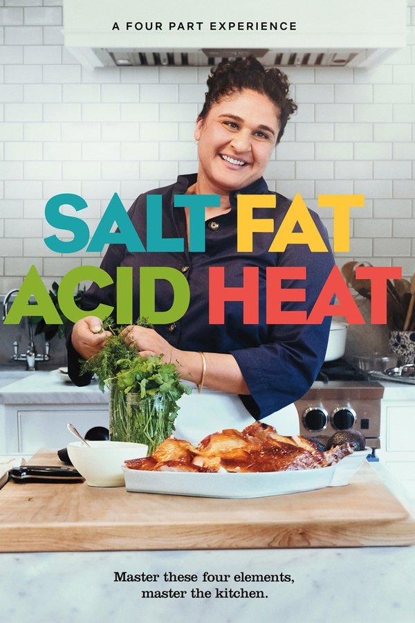 Sal, grasa, ácido, calor