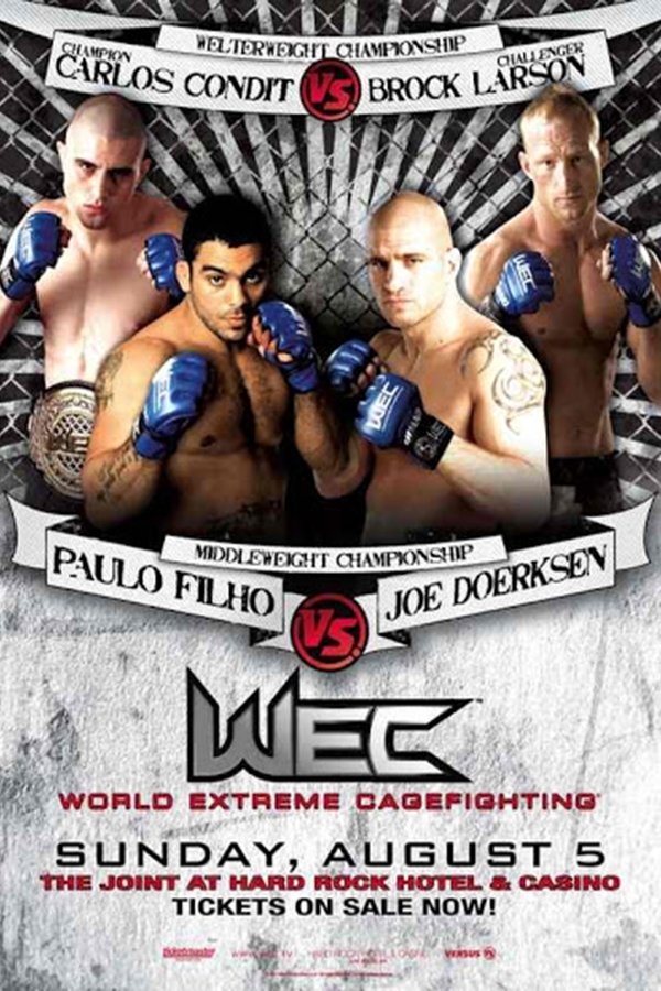 WEC 29: Condit Vs. Larson