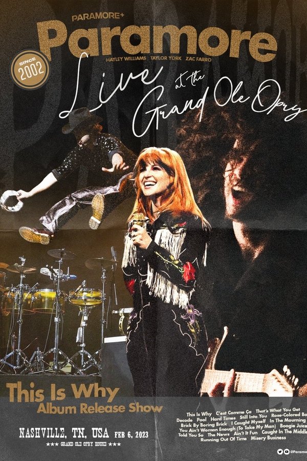 Paramore: Live At The Grand Ole Opry