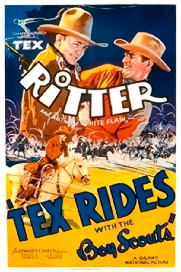 Tex Rides With The Boy Scouts