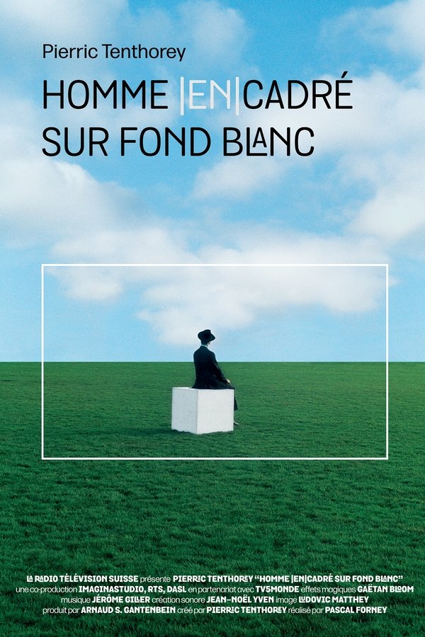 Homme Cadré Sur Fond Blanc