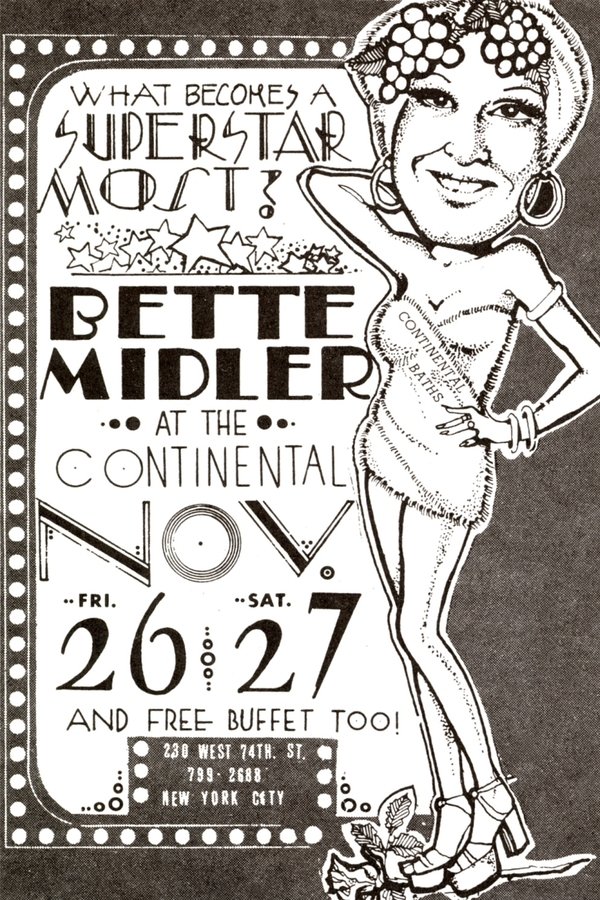 Bette Midler At The Continental Baths