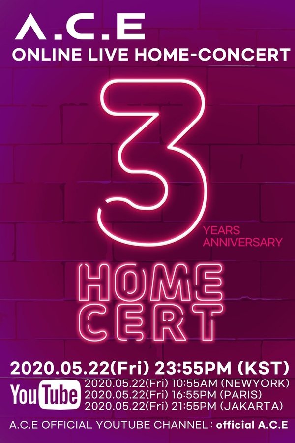 A.C.E 'HOMECERT' 3RD DEBUT-ANNIVERSARY