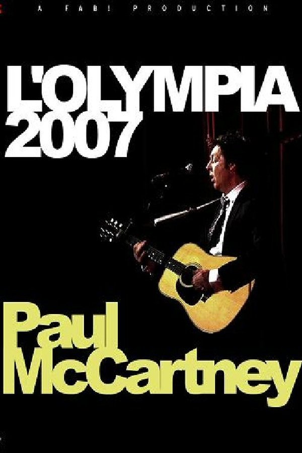 Paul McCartney à L'Olympia 2007