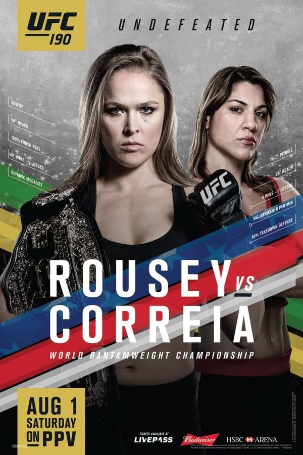 UFC 190: Rousey Vs. Correia