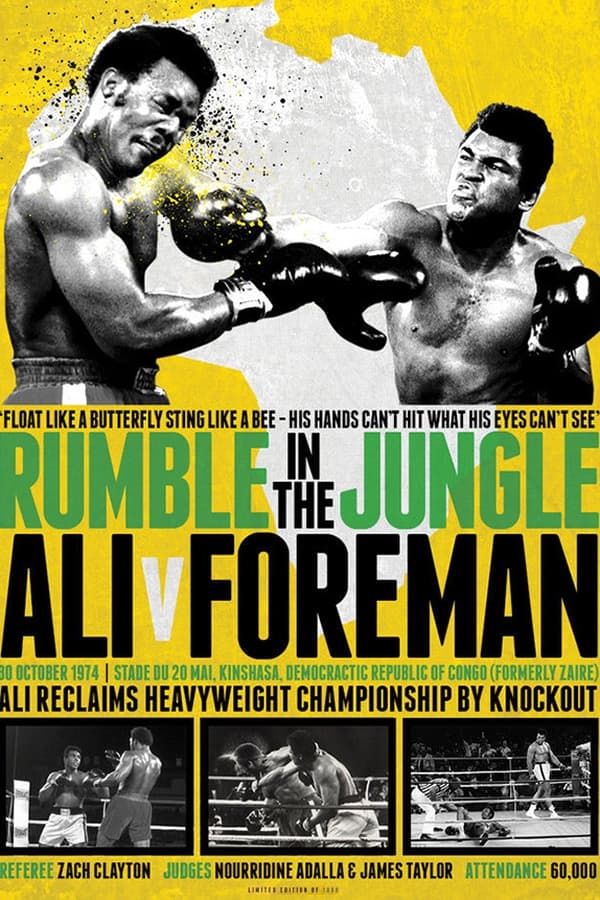 The Rumble In The Jungle: George Foreman Vs. Muhammad Ali
