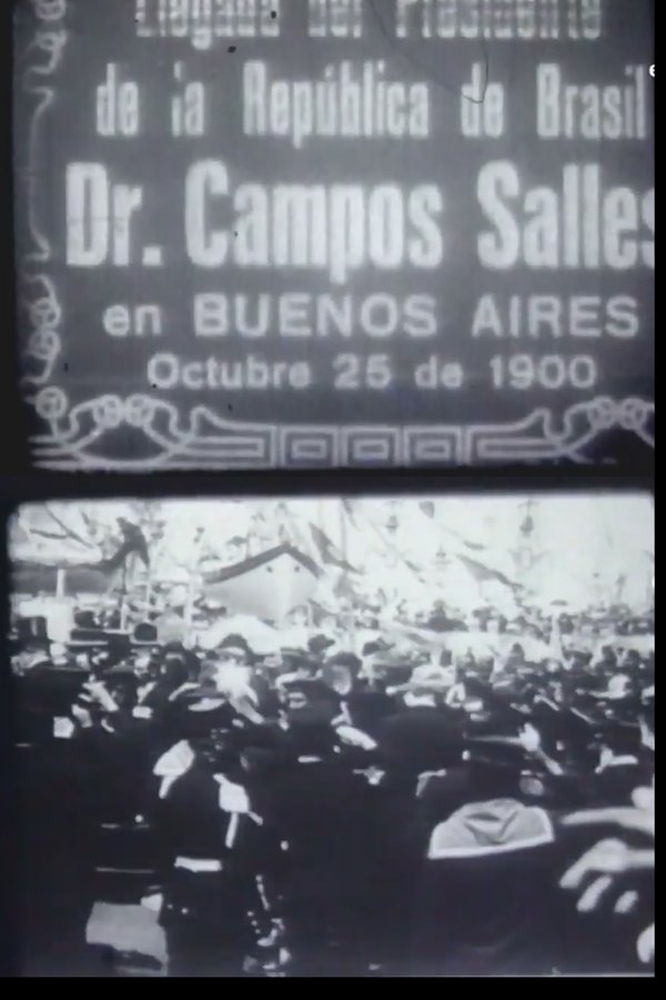 Llegada Del Presidente De La República De Brasil Dr. Campos Salles En Buenos Aires