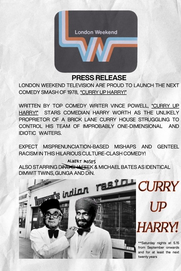 Curry Up Harry!