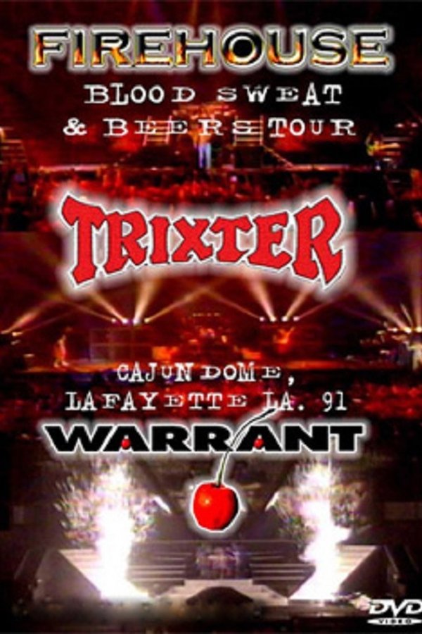 Warrant, Trixster & Firehouse Live In Lafayette 1991