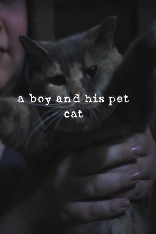 A Boy And His Pet Cat