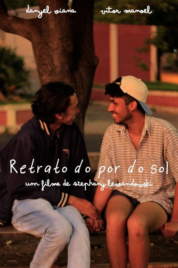 Retrato Do Pôr Do Sol