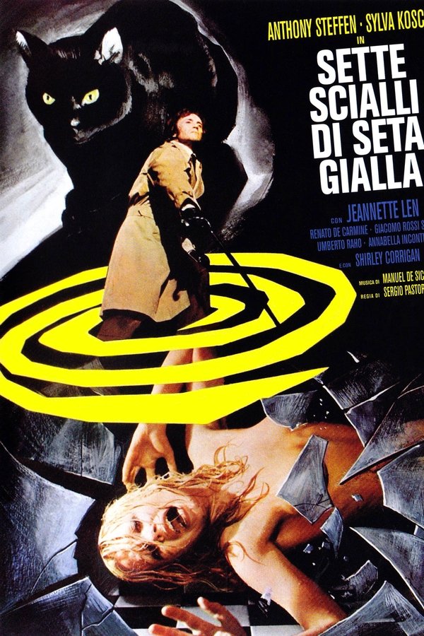 Sette Scialli Di Seta Gialla
