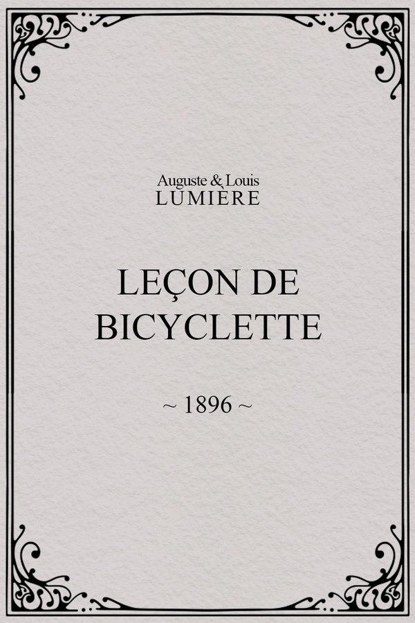 Leçon De Bicyclette