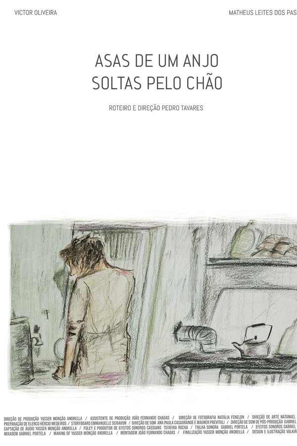 Asas De Um Anjo Soltas Pelo Chão