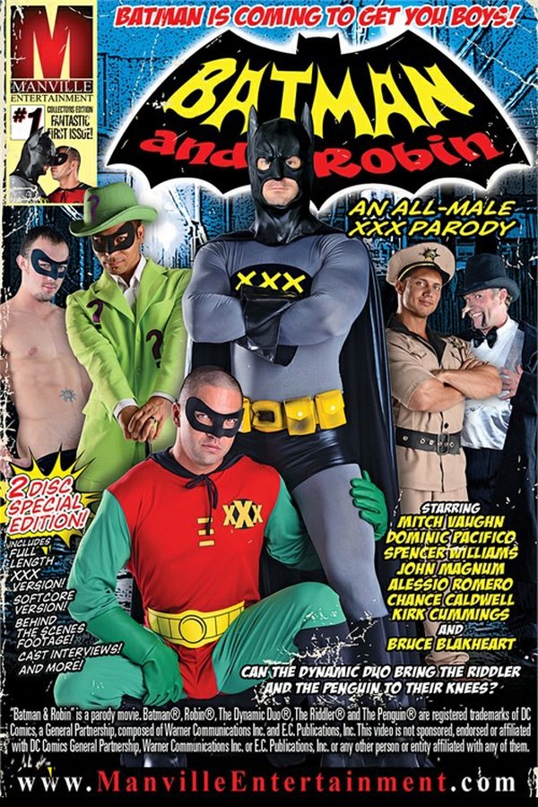 Batman And Robin: An All-Male XXX Parody