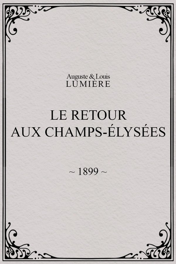 The Return to Champs-Élysées