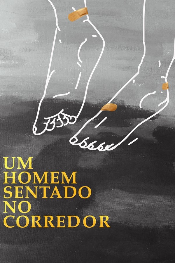 Um Homem Sentado No Corredor