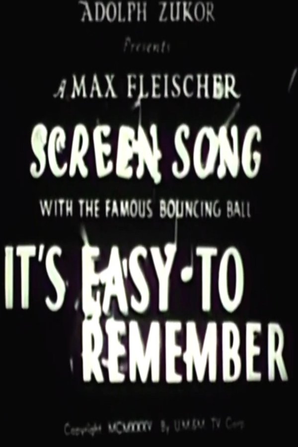 It's Easy To Remember
