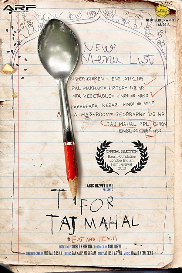 T For Taj Mahal