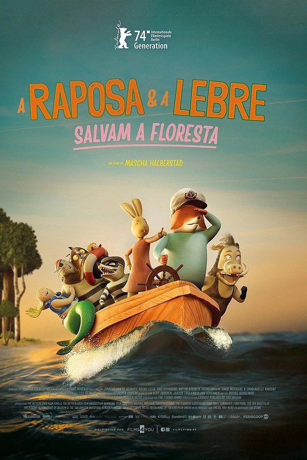 A Raposa e a Lebre Salvam a Floresta