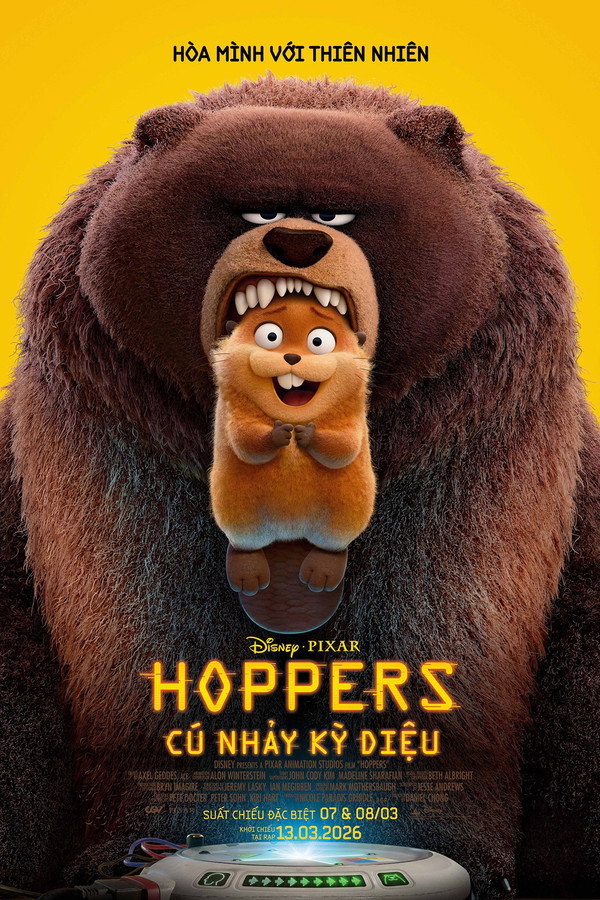 Hoppers: Cú Nhảy Kỳ Diệu – Hoppers (2026)