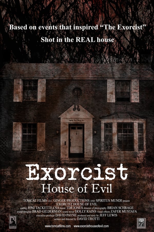 Based on a true story, shot in THE REAL EXORCIST HOUSE, a young woman returns to her old family home, the site of an infamous exorcism and discovers the devil never left. This film was shot in THE REAL EXORCIST HOUSE and during filming captured both audible and visible paranormal activity which has been left in the film giving those who dare to watch a unique look into one of the most infamous homes in America and possibly exposing them to the devil still lurking within.