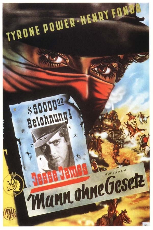 WESTERN-DE - Jesse James: Mann ohne Gesetz (1939)