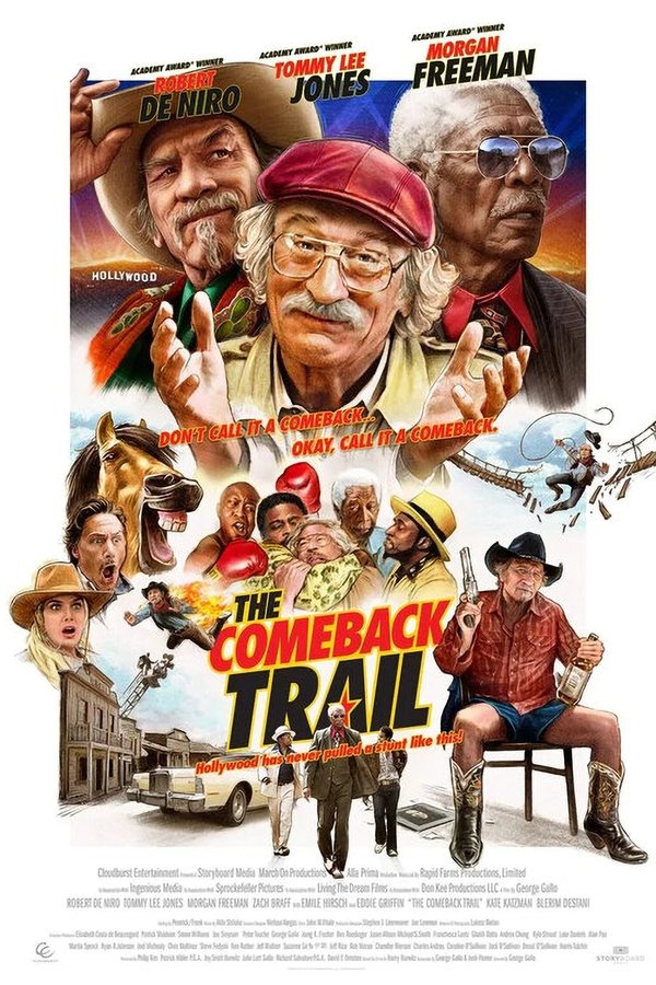 The Comeback Trail (2020) 720p HDCAM Dual Audio [Unofficial Dubbed] Hindi-English x264 AAC