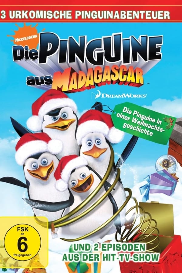 Die Madagascar Pinguine in vorweihnachtlicher Mission