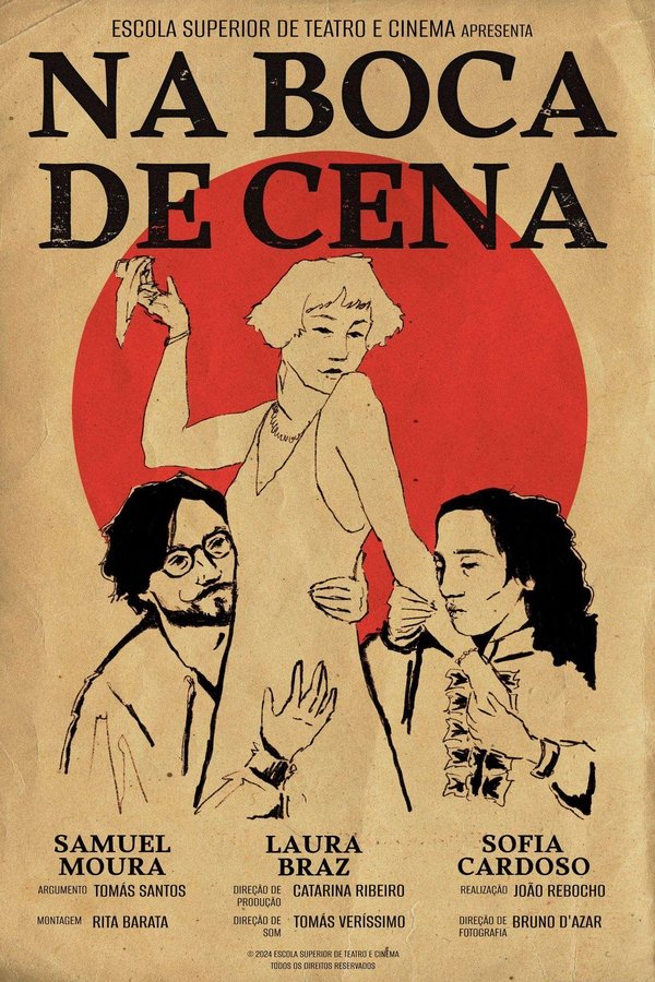 Na Boca de Cena poster