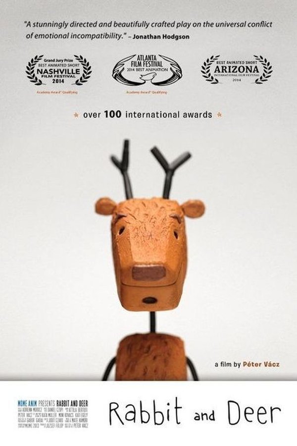 Rabbit and Deer poster