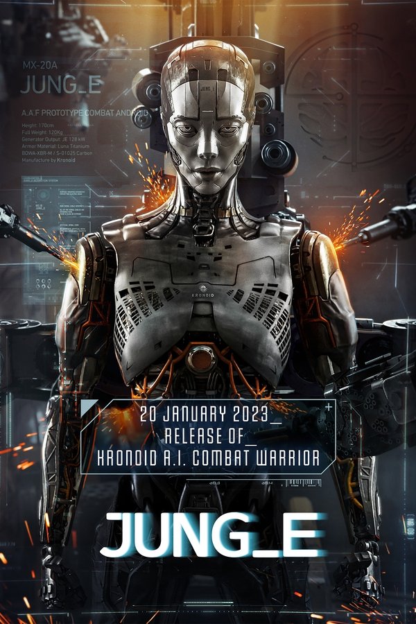 On an uninhabitable 22nd-century Earth, the outcome of a civil war hinges on cloning the brain of an elite soldier to create a robot mercenary.