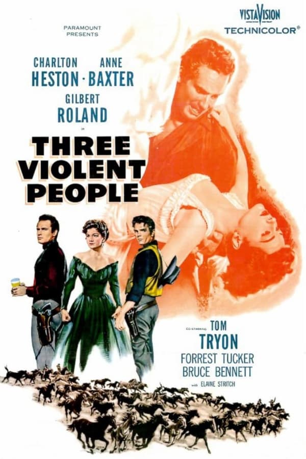 EN - Three Violent People  (1956)