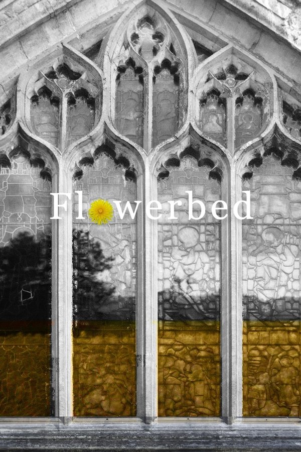 Flowerbed poster