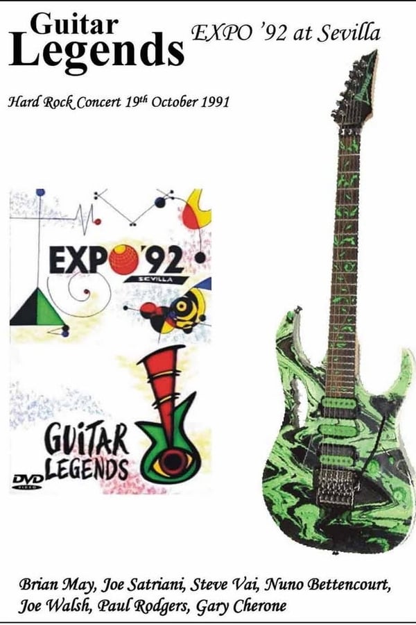 Guitar Legends EXPO ’92 at Sevilla – The Hard Rock Night