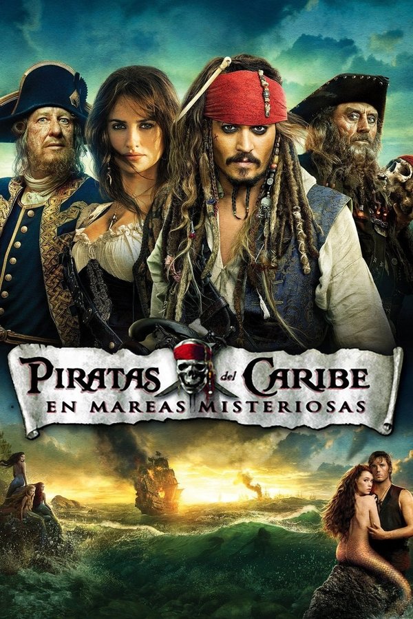 Piratas del Caribe: En mareas misteriosas (HD) LATINO