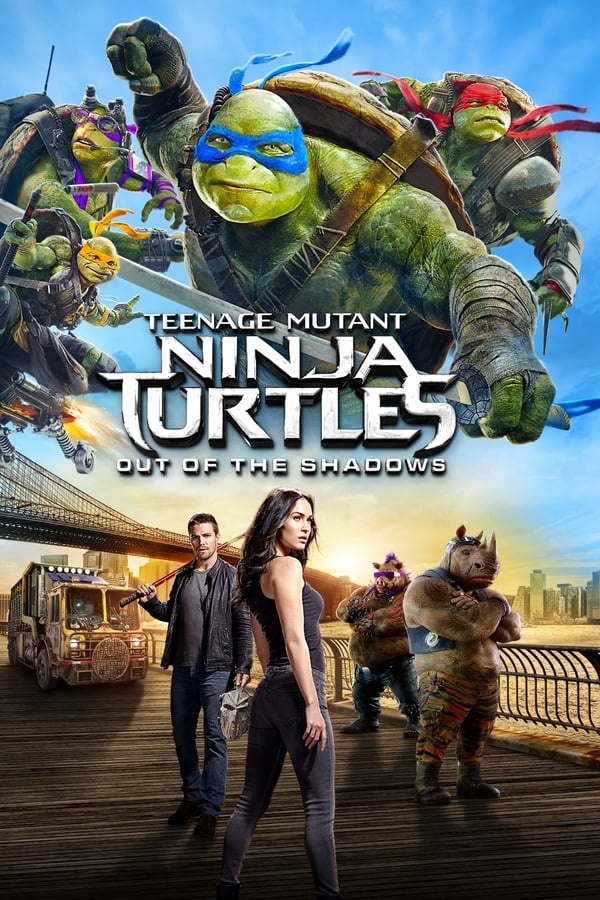 Die coole Heldentruppe um Leonardo und seine Brüder Raphael, Michelangelo und Donatello stellt sich im neuen Blockbuster-Abenteuer natürlich wieder dem Kampf gegen das Böse: Erzfeind Shredder hetzt den Kultschildkröten seine Kampf-Mutanten Bebop und Rocksteady auf den Panzer. Während sich die Turtles in Topform bringen, um es mit Shredder und seiner neuen Gang aufnehmen zu können, stehen sie plötzlich und ohne Vorwarnung einem viel bösartigeren Gegner gegenüber: dem berühmt-berüchtigten Krang. Doch die vier grünen Helden bekommen Unterstützung von Casey Jones, den nur ein Lächeln von April O'Neil in die Knie zwingen kann. Mit vereinter Turtlepower mischen die sechs ihre Gegner mächtig auf - mit noch mehr Witz, Coolness und spektakulären Action-Szenen.