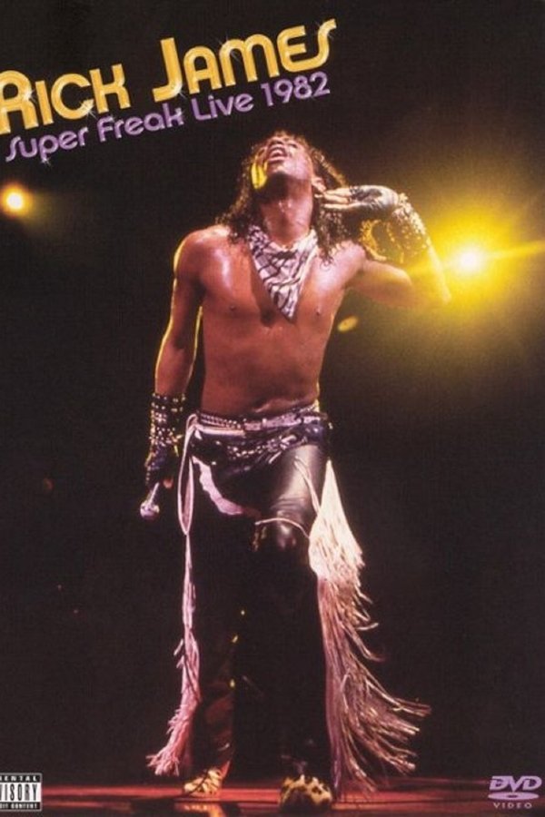 Rick James: Super Freak Live 1982 poster