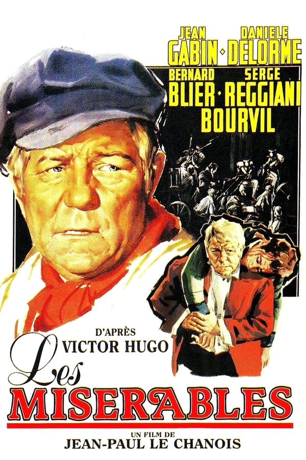 Adaptación de la novela de Victor Hugo, con Jean Gabin en el papel de Jean Valjean.