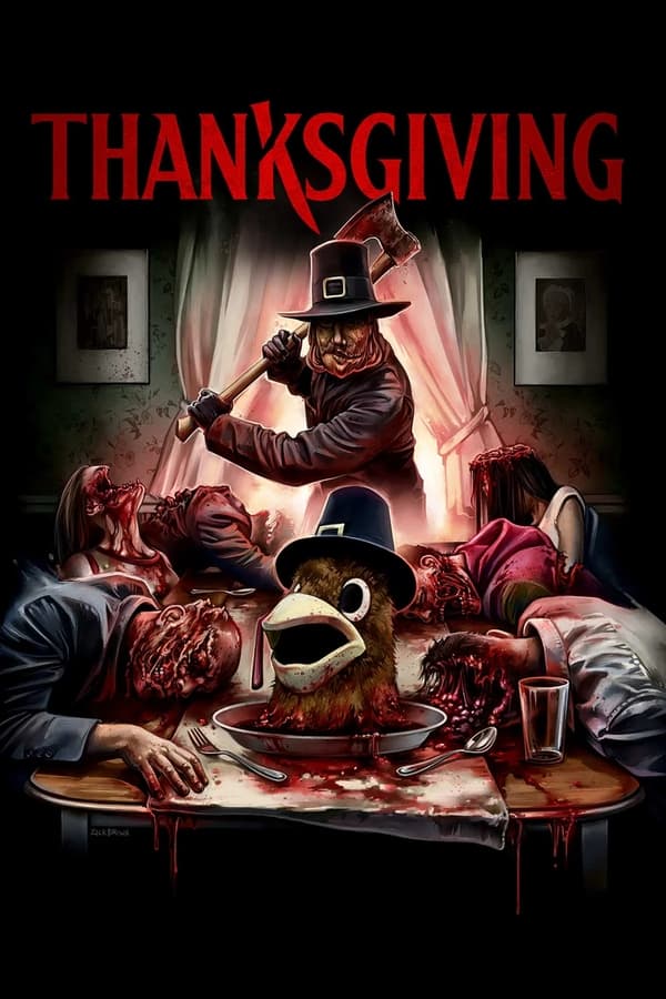 After a Black Friday riot ends in tragedy, a mysterious Thanksgiving-inspired killer terrorizes Plymouth, Massachusetts - the birthplace of the holiday. Picking off residents one by one, what begins as random revenge killings are soon revealed to be part of a larger, sinister holiday plan.