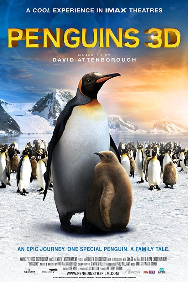 The Penguin King 3D poster
